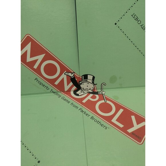 Vintage 1999 Monopoly Edition Game Replacement Board Instructions - Picture 2 of 10